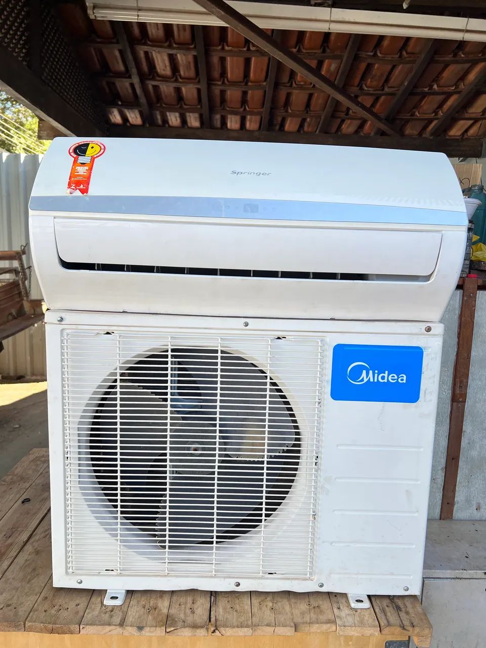 SPRINGER MIDEA 9000 BTUS ON/OFF - Foto 4