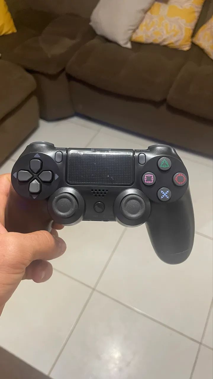 Controle Sem Fio Bluetooth Compatível PS4 PC Android
