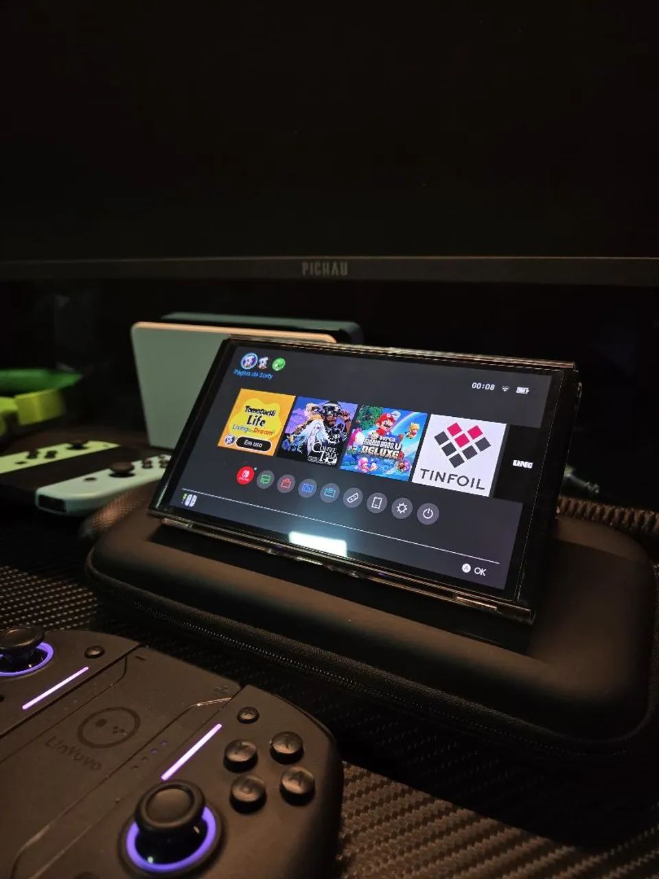 NINTENDO SWITCH OLED ZERO - Foto 2
