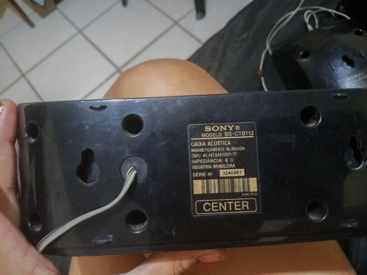Caixinha acústica home theater  - Foto 4