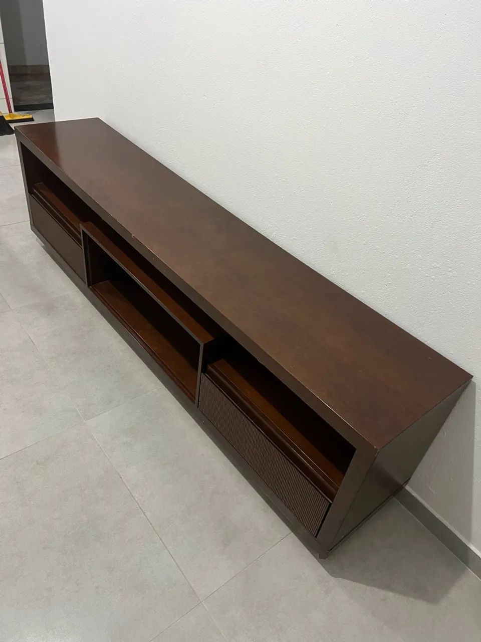 Rack com painel 