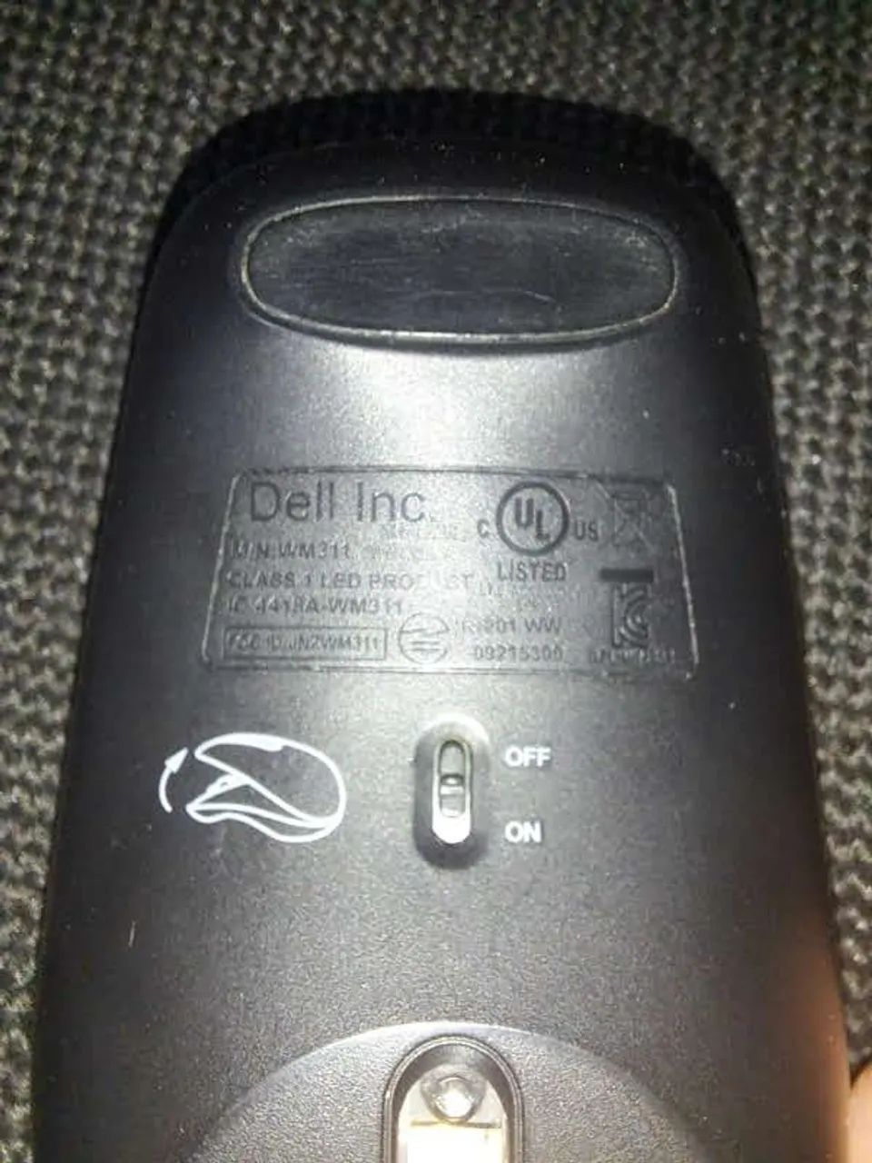 DELL WM311 mouse RF Wireless Ótico 1000 DPI (USADO) - Foto 5