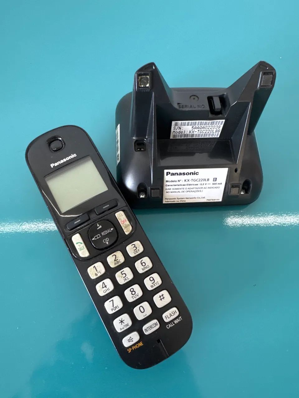 Telefone e INTERFONE  sem Fio com Secretária eletrônica  - Foto 2