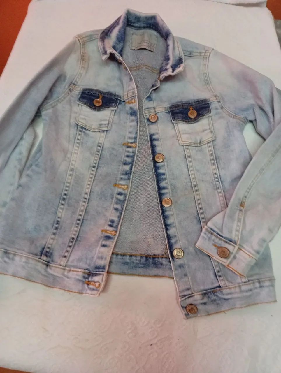 Jaqueta jeans infantil 