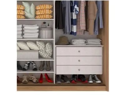 Guarda roupas Spazio glass  - Foto 4