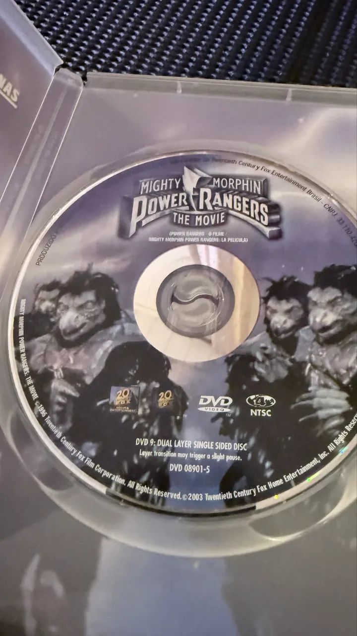 Power Rangers - O Filme (1995) DVD ORIGINAL [Usado e bem