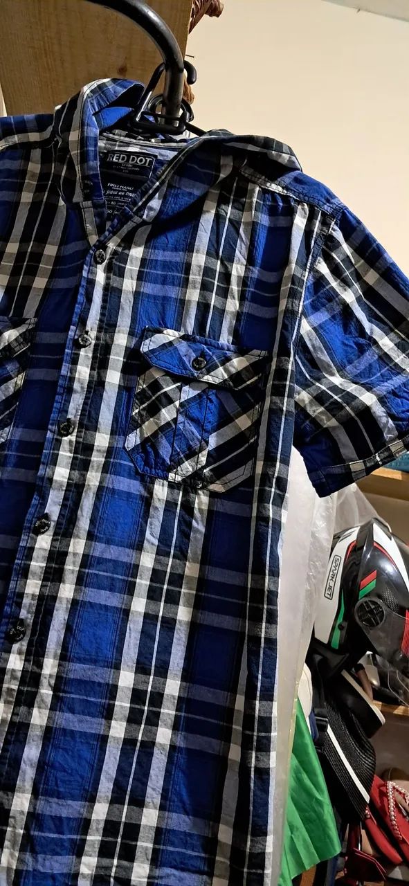 Camisa xadrez sport - Foto 2
