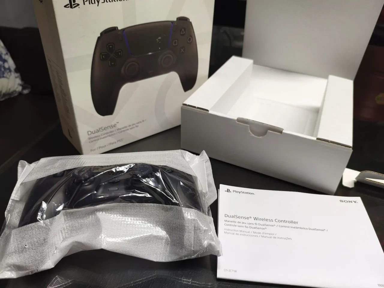 Controle PS5 Preto - Foto 3