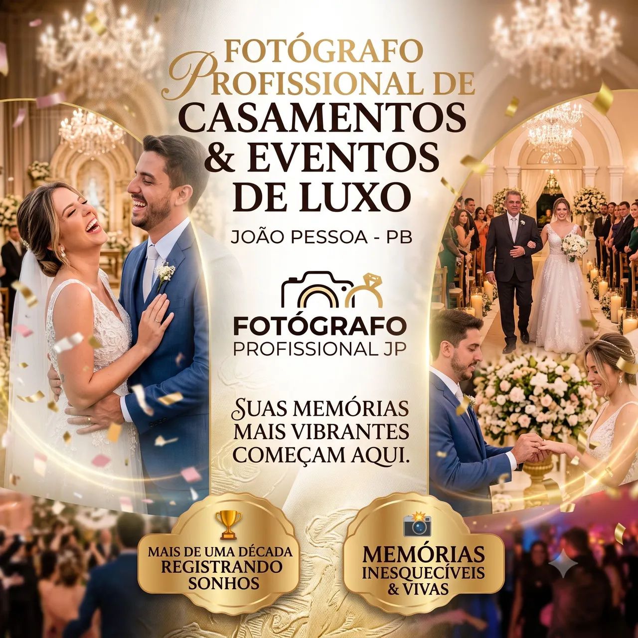 Fotógrafo de Casamento e 15 Anos Profissional em João Pessoa PB.  - Foto 2