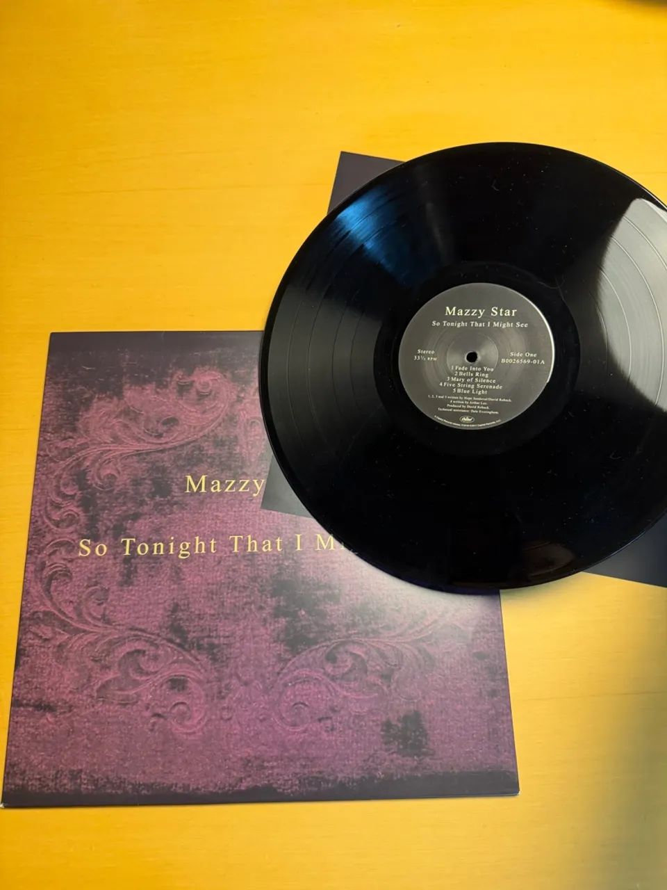 VINIL MAZZY STAR - SO TONIGHT THAT I MIGHT SEE 