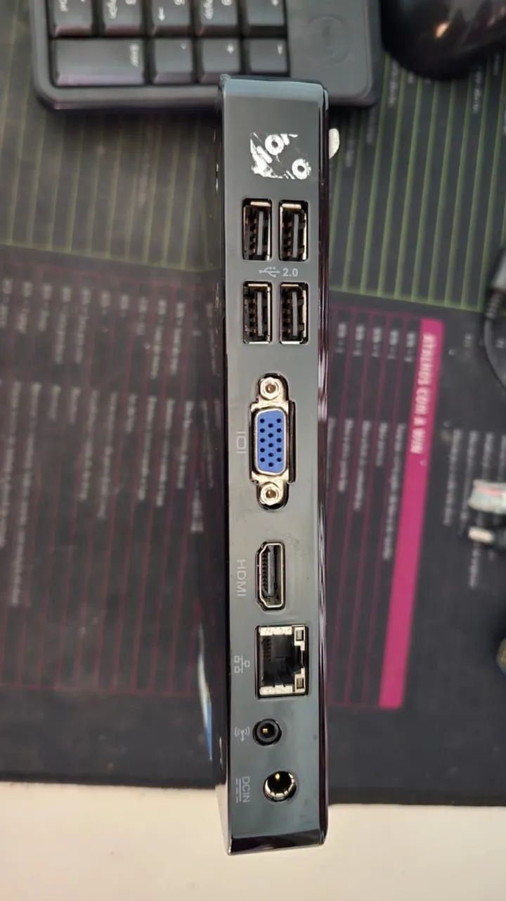 Mini PC Intel Celerom 847 4GB Ram 256GB SSD Wifi Rede Gigabits - Foto 2