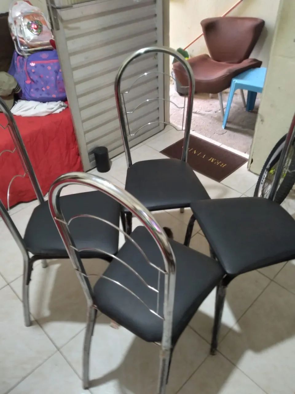 CADEIRA SALA DE JNATAR AÇO - Foto 3