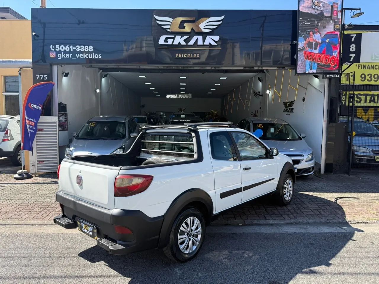 Fiat Strada Working 1.4 mpi Fire Flex 8V CE, foto 3 de 8