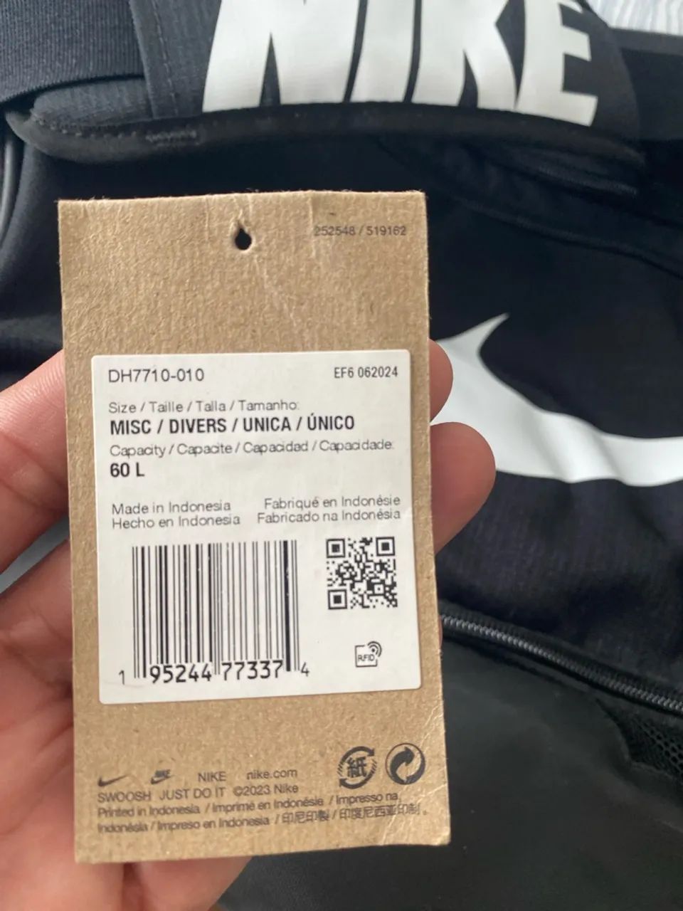 Bolsa Nike original 60L - Foto 2