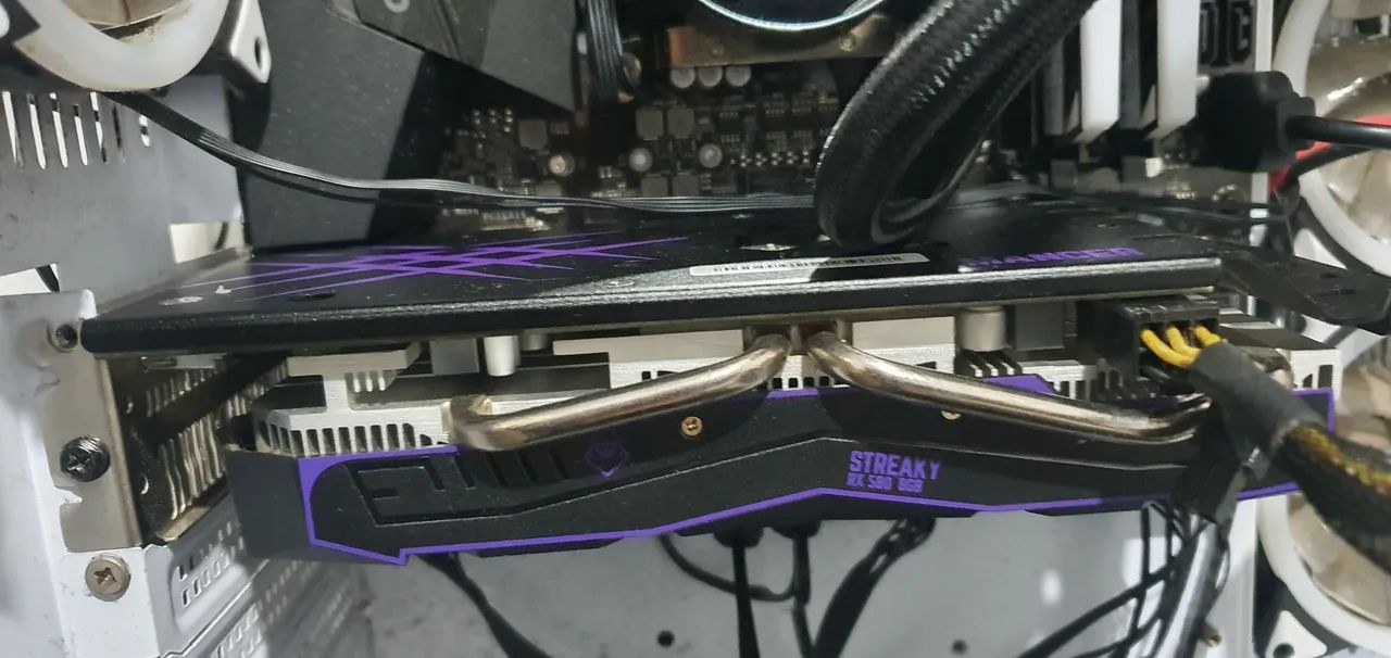 Placa de vídeo Rx 580 8gb mancer  - Foto 3
