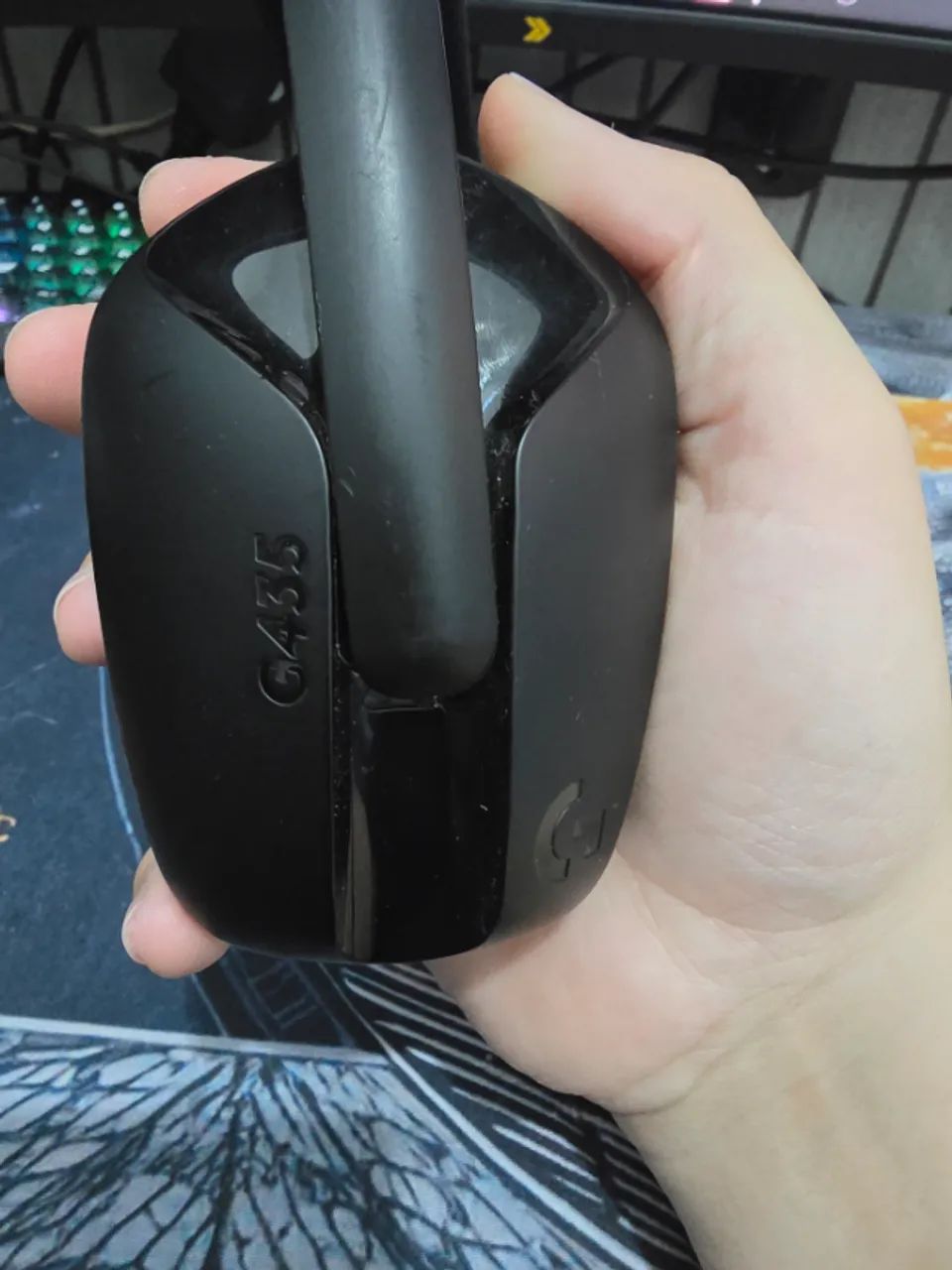 Headset Gamer Sem Fio Logitech G435 - Foto 3