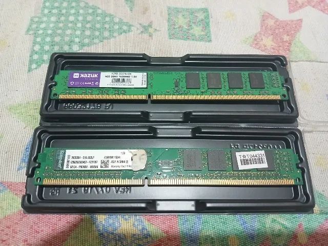 Pentes de Memoria DDR3 4gb 1600mhz 40 os dois! - Foto 2