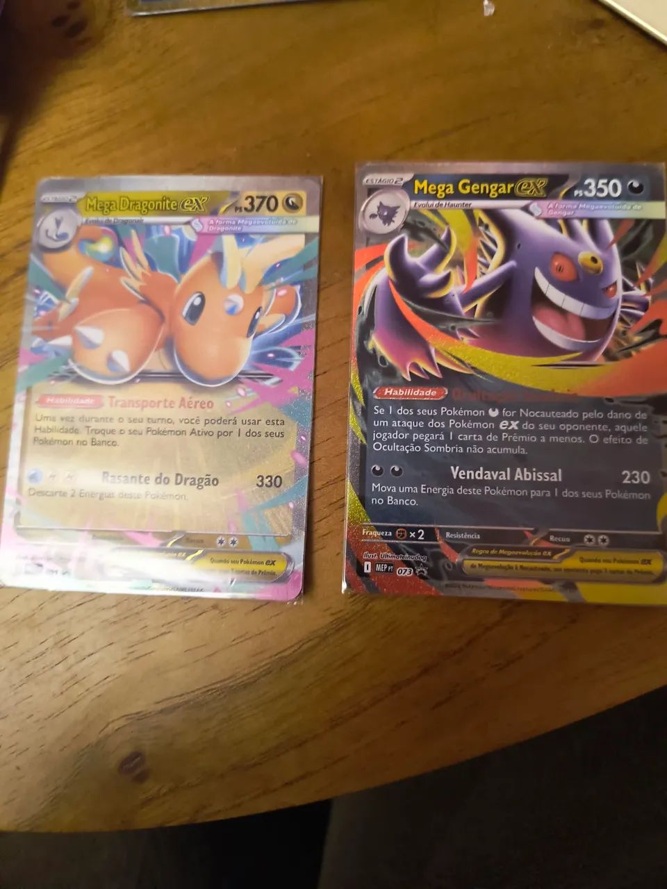 Mega Dragonite ex + Mega Gengar ex 30 anos