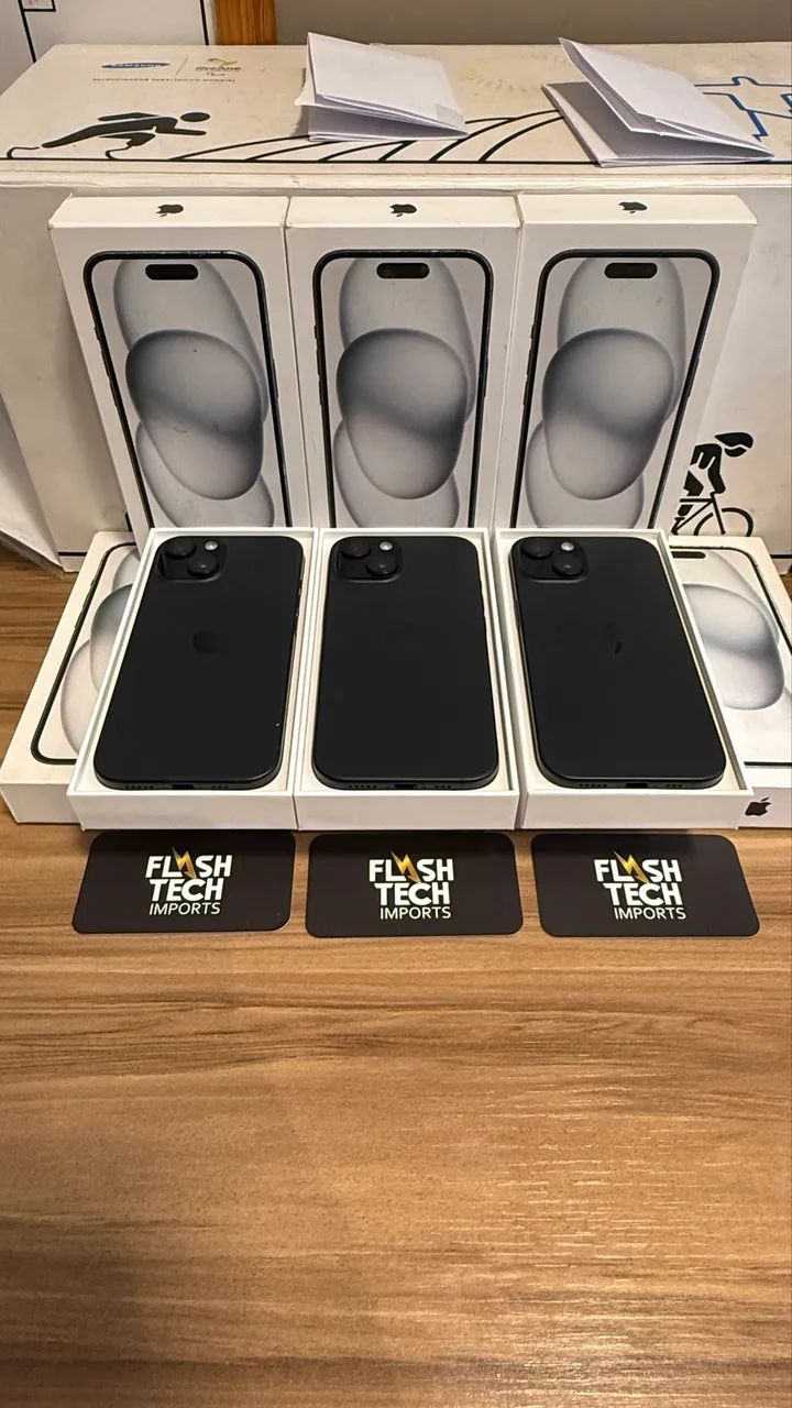iphone 15 black 128gb Open box  - Foto 3