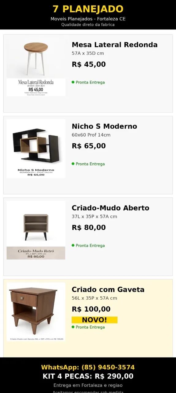 Vendo ninho ,mesa . E criado mudo - Foto 5