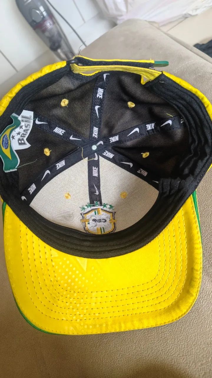Boné Nike Brasil CBF-Amarelo - Foto 2