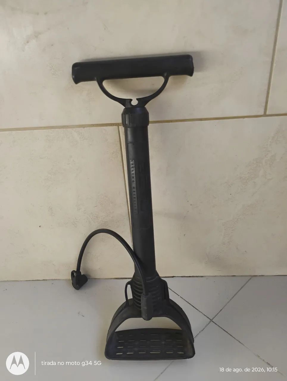BOMBA DE AR TRIPÉ BETO PRETA. - Foto 2