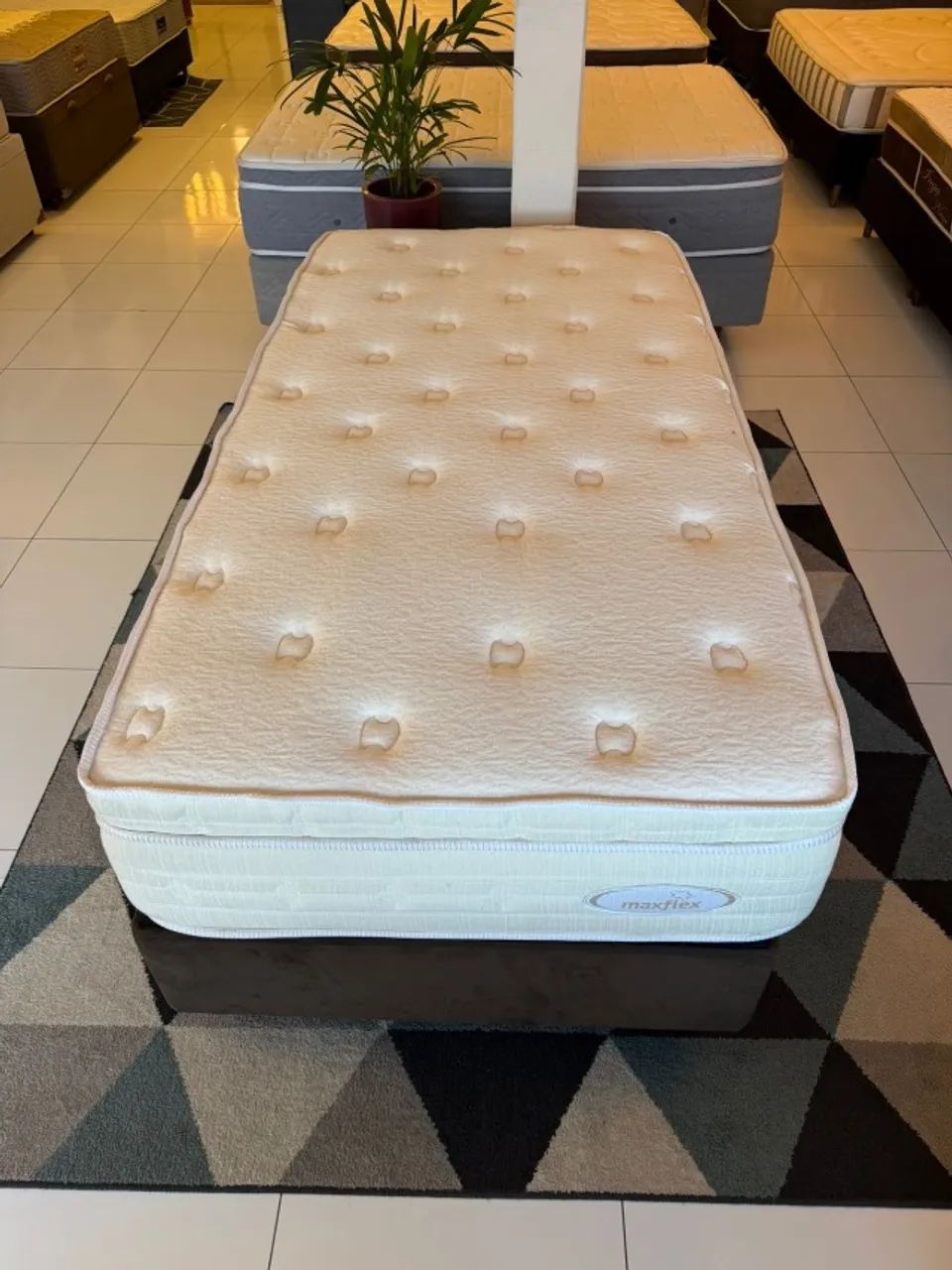 Cama de Solteiro MAXFLEX SEMINOVO COM COLCHÃO  - Foto 4