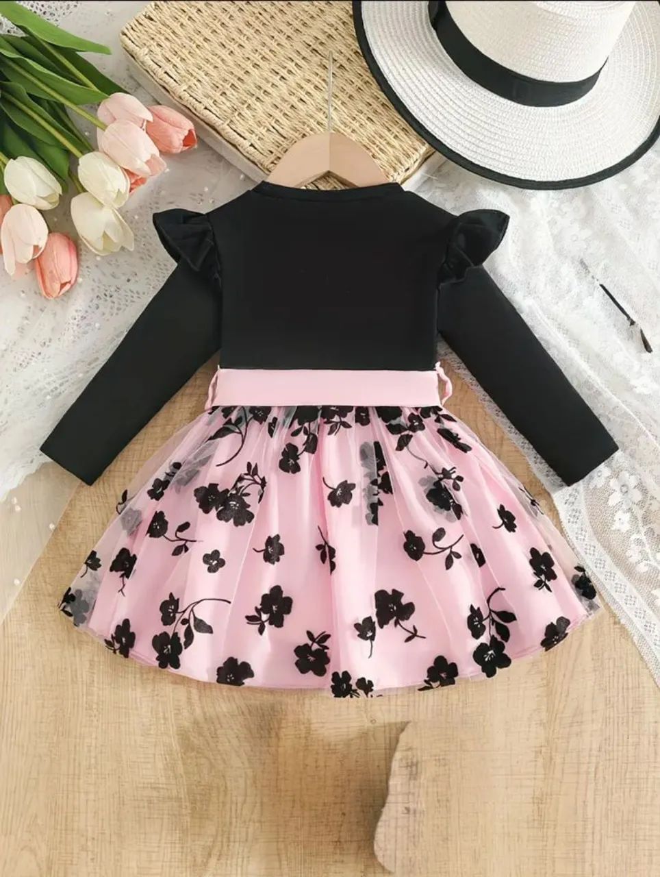 Vestido infantil 9 a  12 meses  - Foto 4
