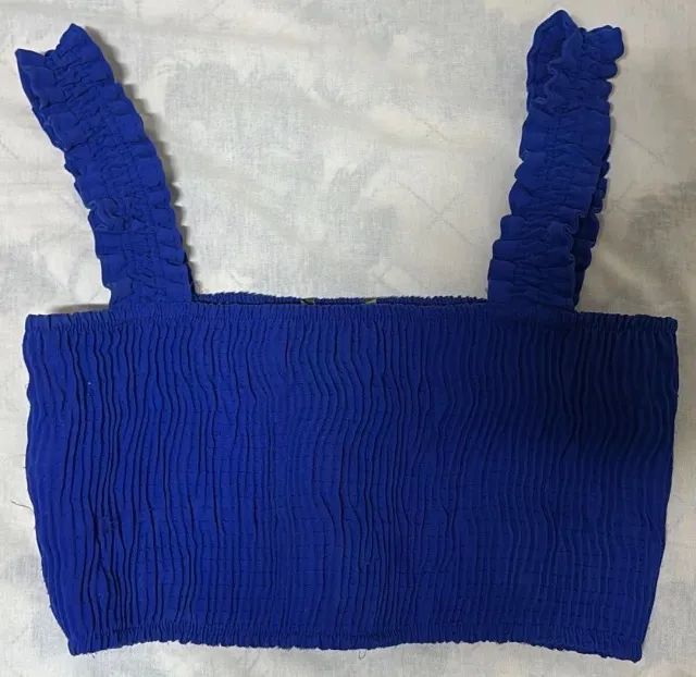 Top azul