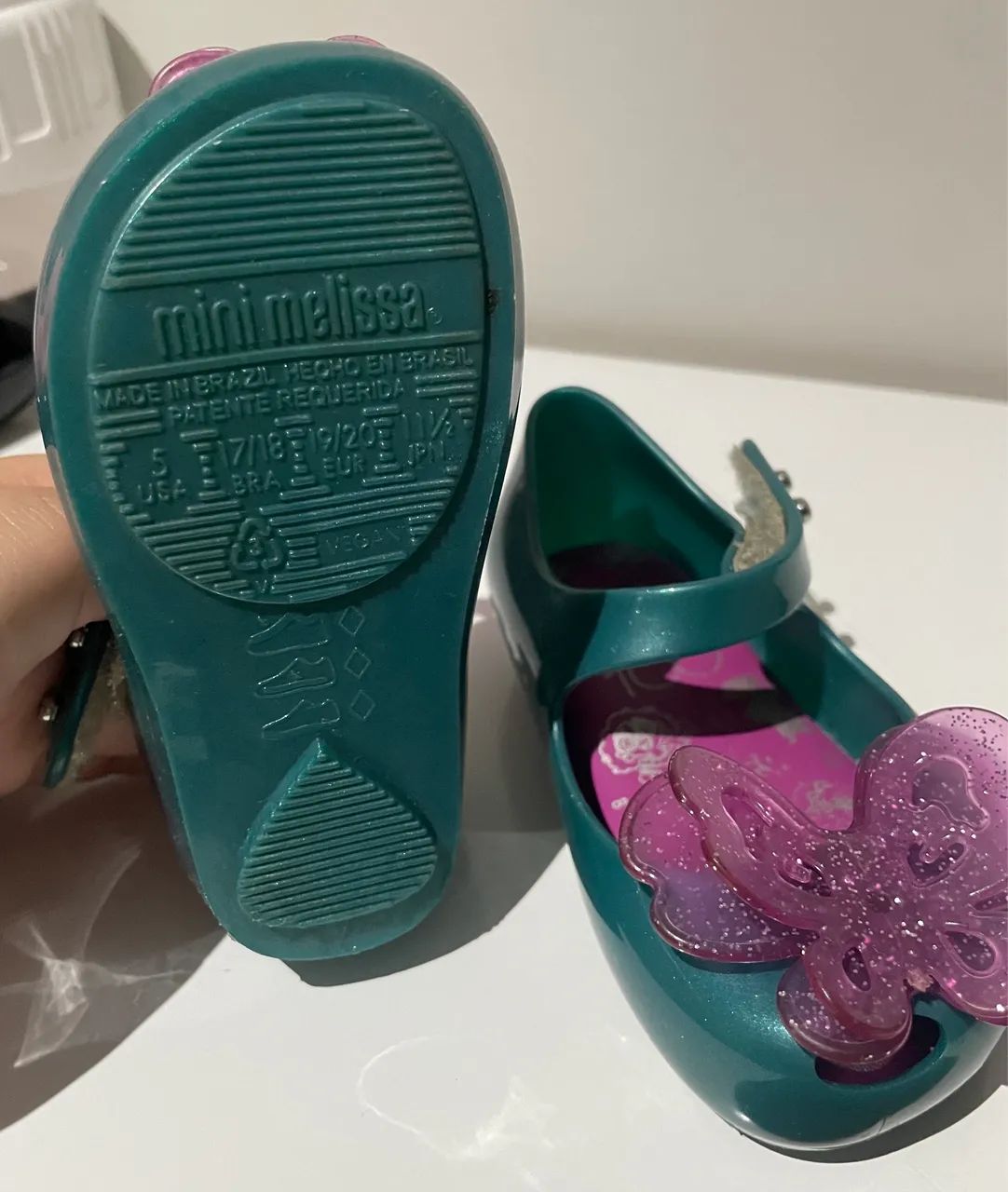 Sapatilha infantil Mini Melissa ultragirl + Disney 100 Baby - Foto 2
