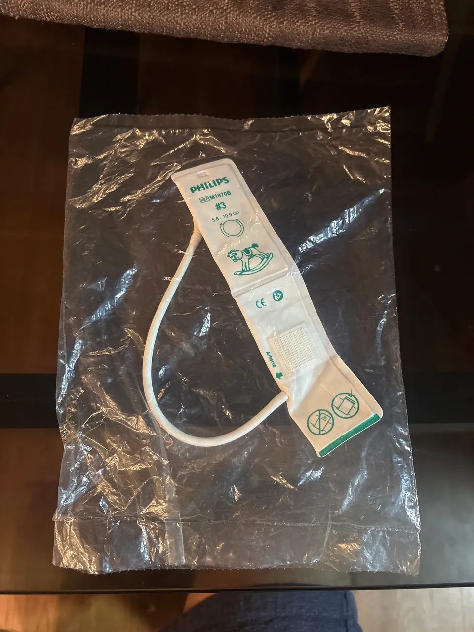 Manguito de pressão arterial infantil tamanho 3