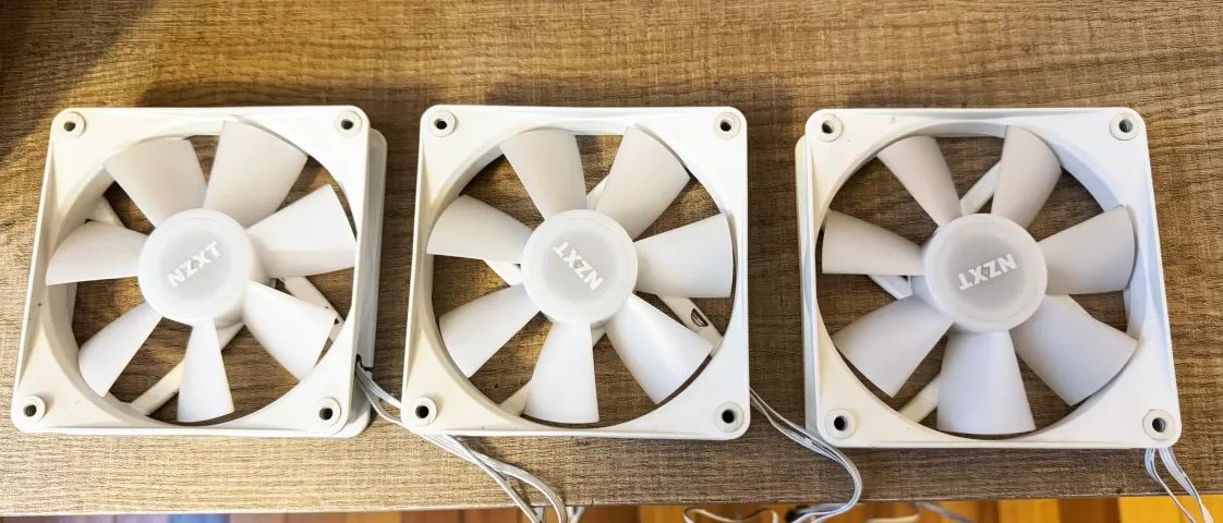 Kit Ventoinhas 120mm RGB NZXT