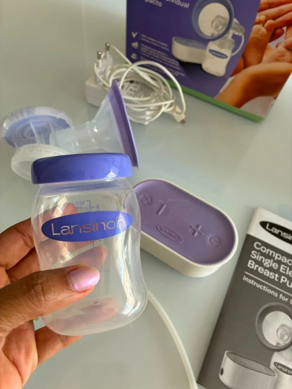 Lansinoh Bomba Tira-Leite Elétrica Single Compact