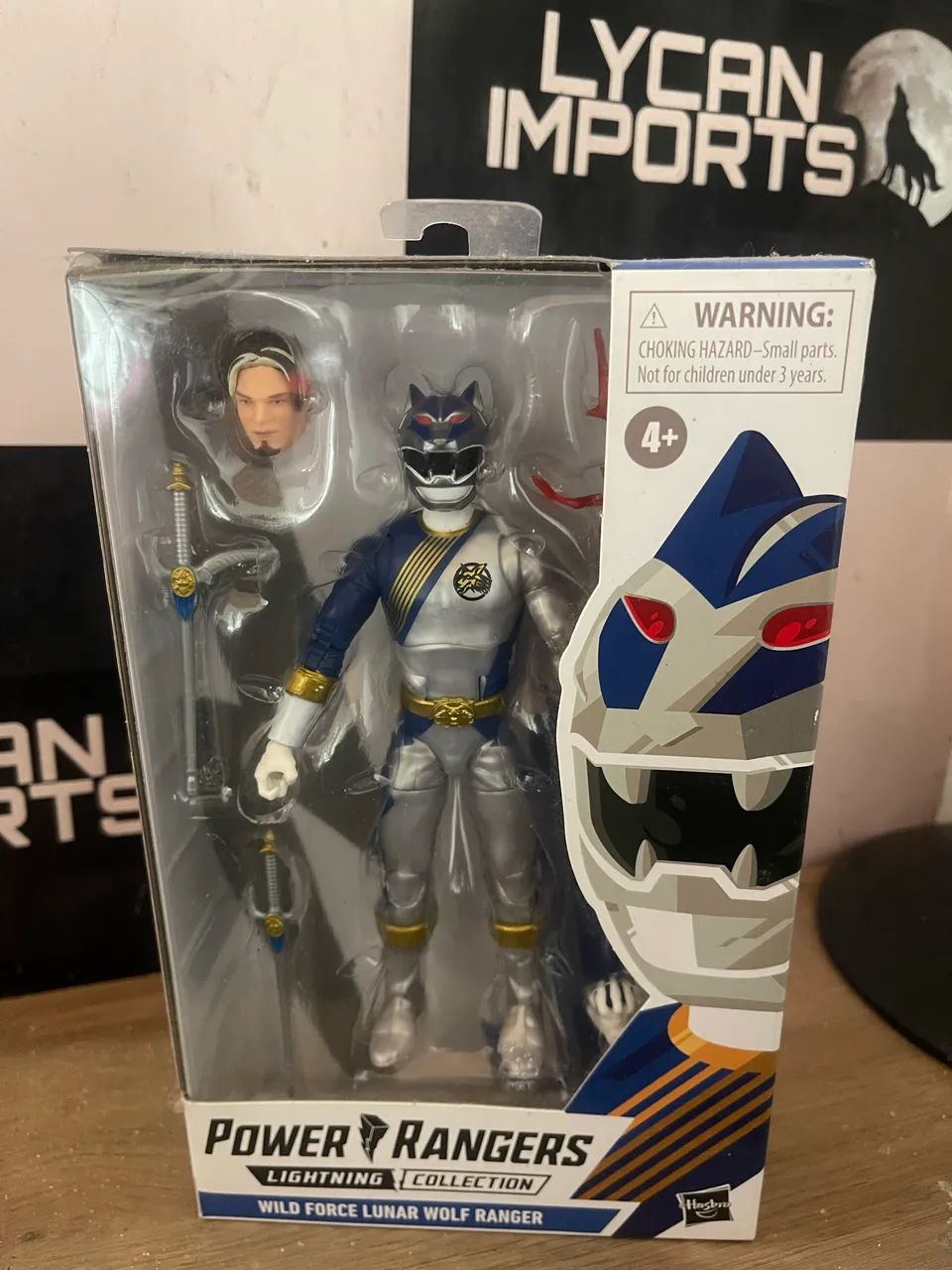 Boneco Power Ranger Lobo Lunar Lighting Collection - Foto 2