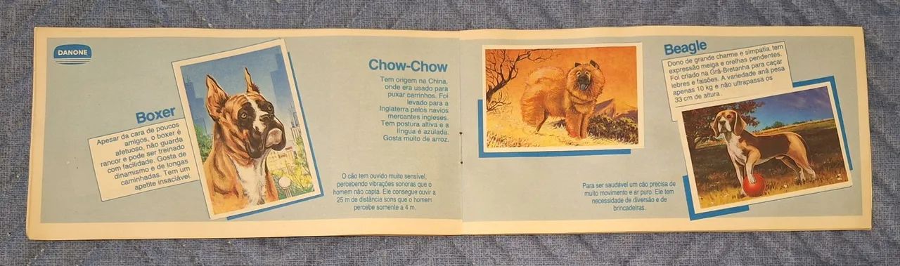 Álbum de Figurinhas Cães de Raça Danone - Foto 5
