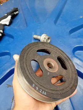 POLIA DO VIRABREQUIM HB20/CRETA 21/22 - Foto 3