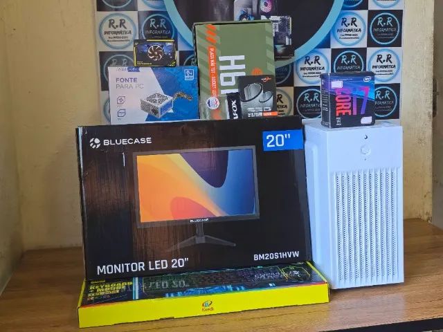 Pc Intel Core i7, SSD e Monitor 20" - Foto 2