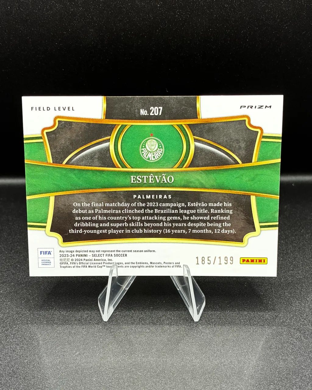 Card Panini - Estêvão - Foto 2