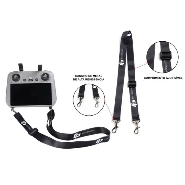 Cordão para Rádio Controle de Drone DJI RC, RC 2 e RC PRO