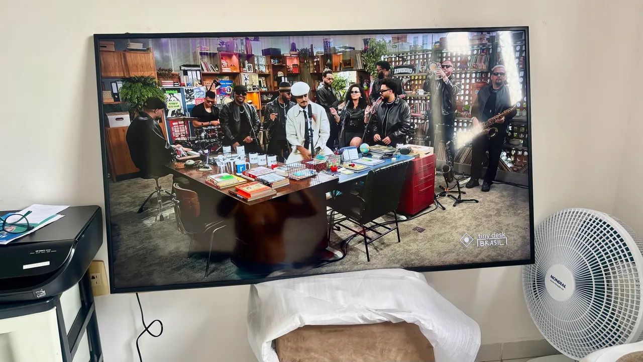 TV Samsung smart 55 com defeito 