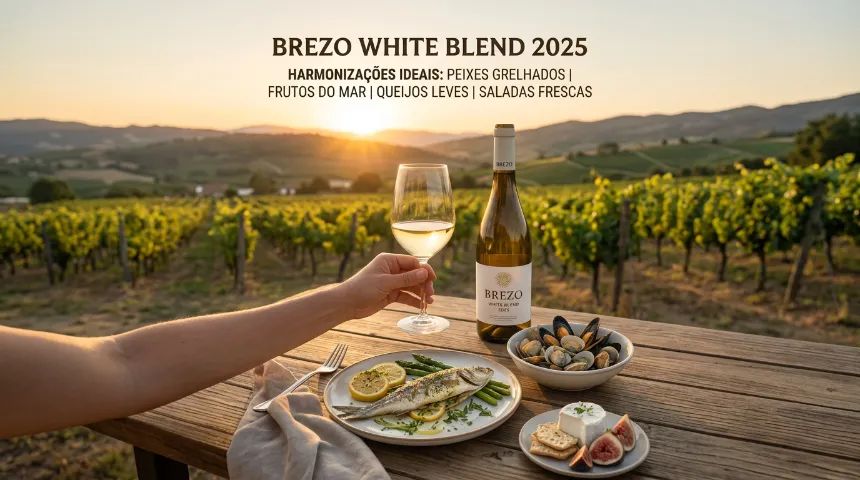 Vinho Brezo White Blende 2025 - Argentina - Foto 2