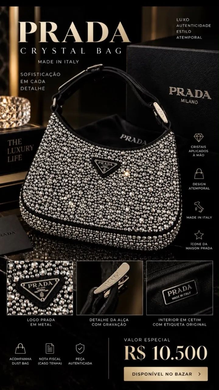 BOLSA PRADA ORIGINAL