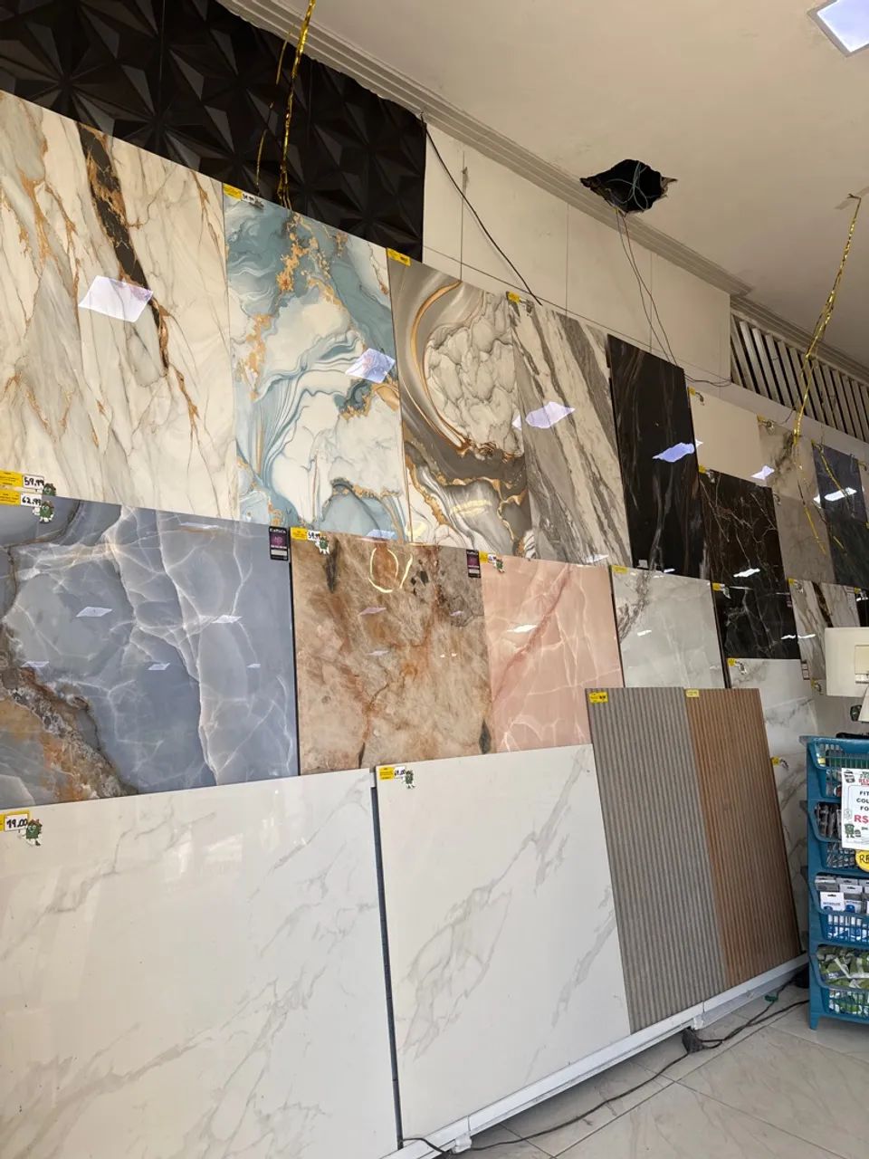 Cerâmicas e porcelanatos tipo A 