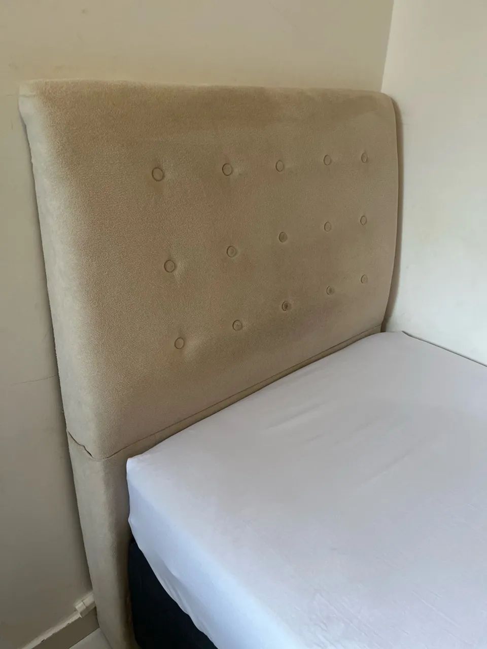 Cama Box Solteiro + Cabeceira 
