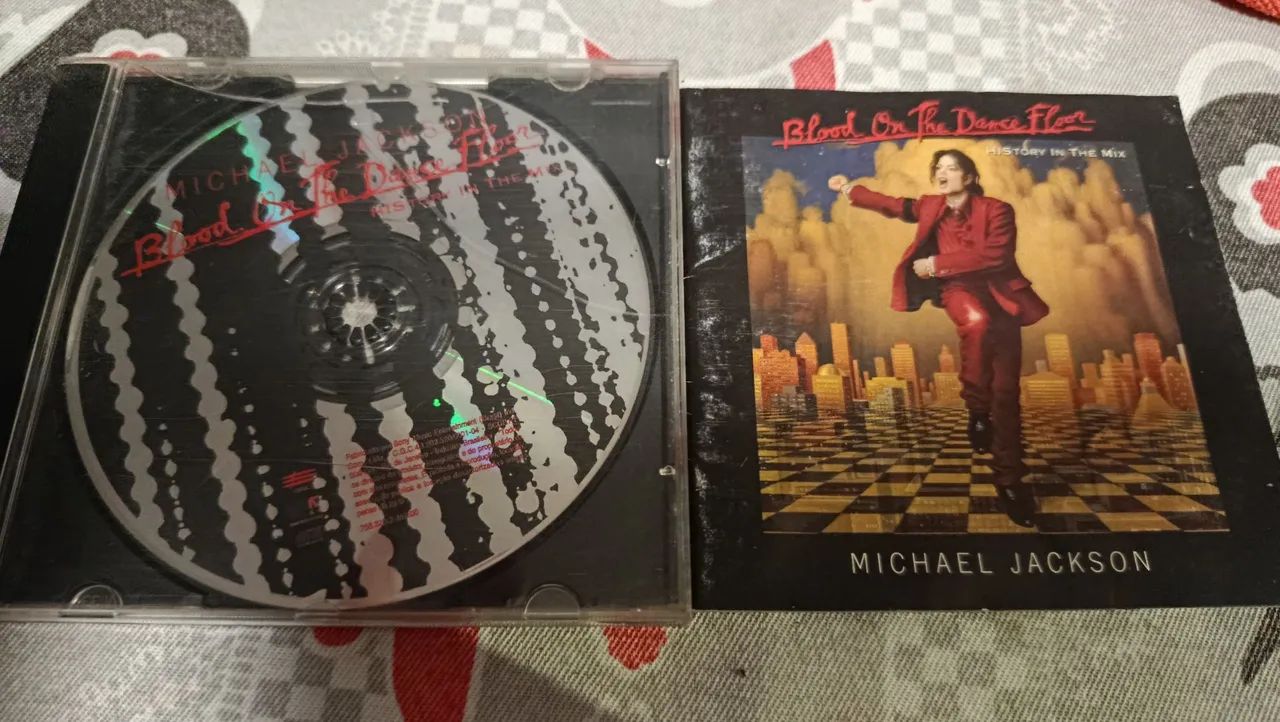 Cd Michael Jackson Blood on the Dance 