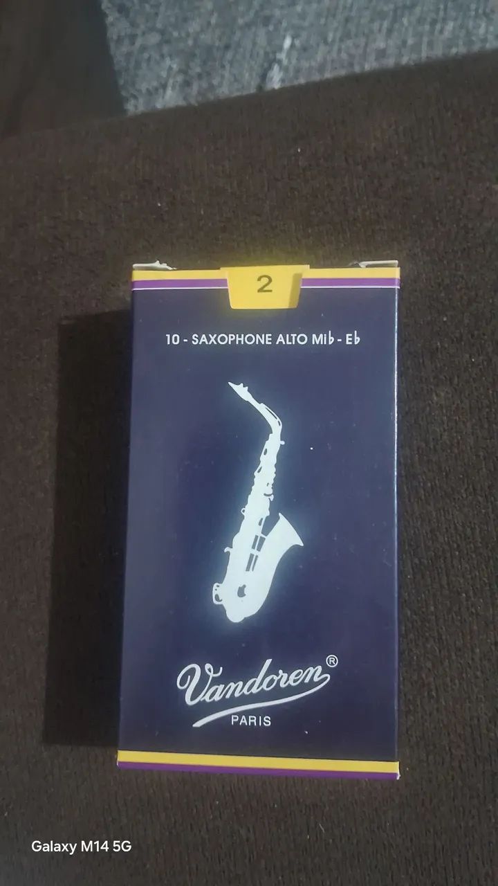 Palhetas saxofone alto 