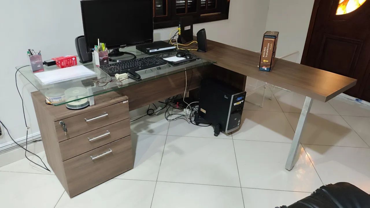 Mesa de escritório em L65192846640130121