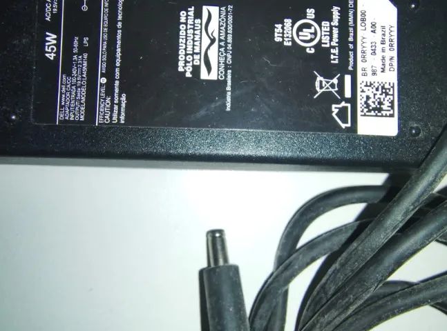 Fonte Carregador Compatível Dell 45w La45nm140 Notebook - Foto 2