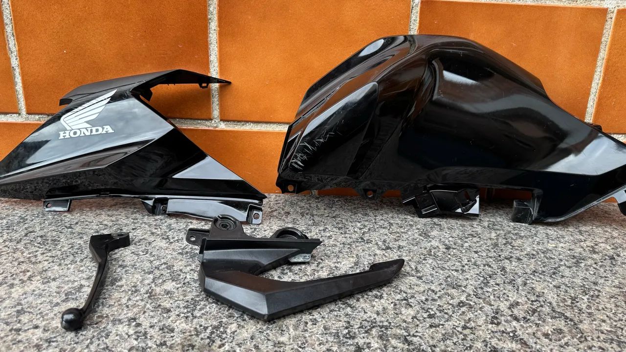 Carenagens Originais Honda CG Fan 160 2025 (Lado Esquerdo) + Guidão eManete - Foto 11