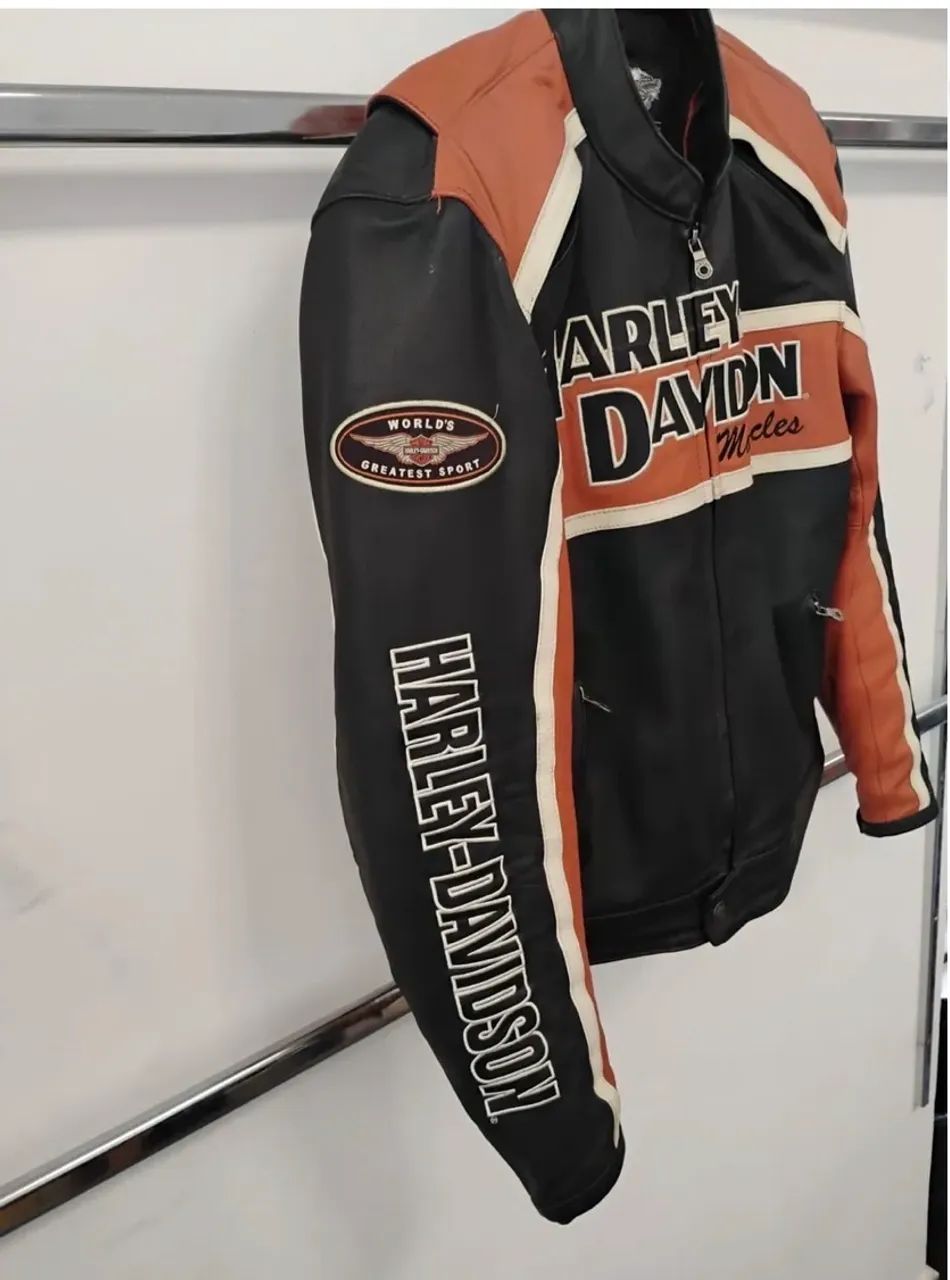 Jaqueta Harley Davidson couro exclusiva  - Foto 4